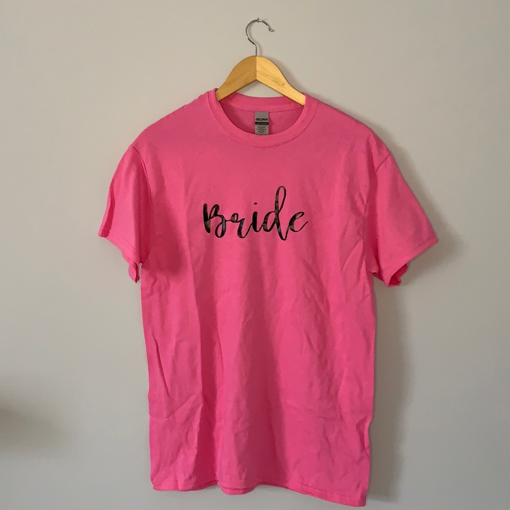 Pink Bride T-shirt